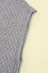 V-Neck Twist Knitted Vest Sweater